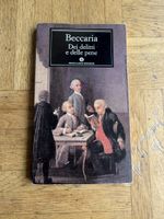 Beccaria Dei delitti e delle pene Mondadori Oscar Classici