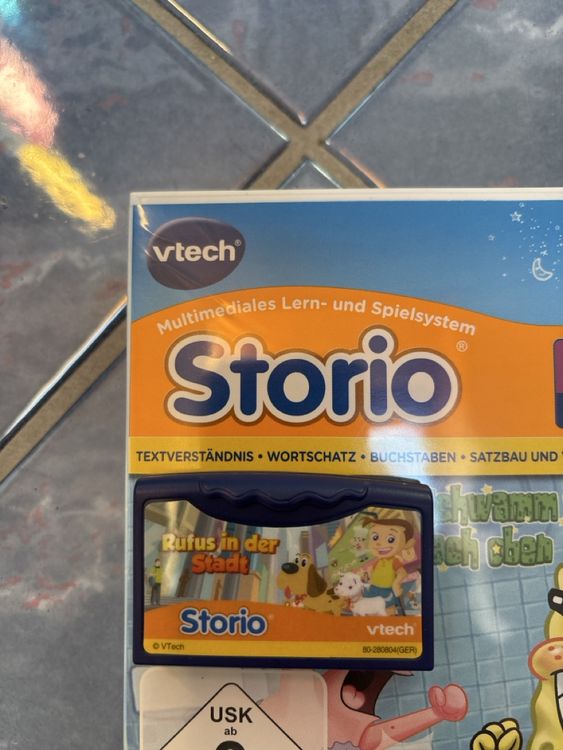 Vtech Storio Spiel - Rufus in der Stadt (Gebraucht) in Kriessern für ...