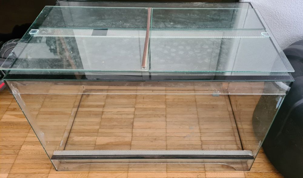TIANYI - Terrarium de reptiles en bois imperméable, maison de tortue en bois ave
