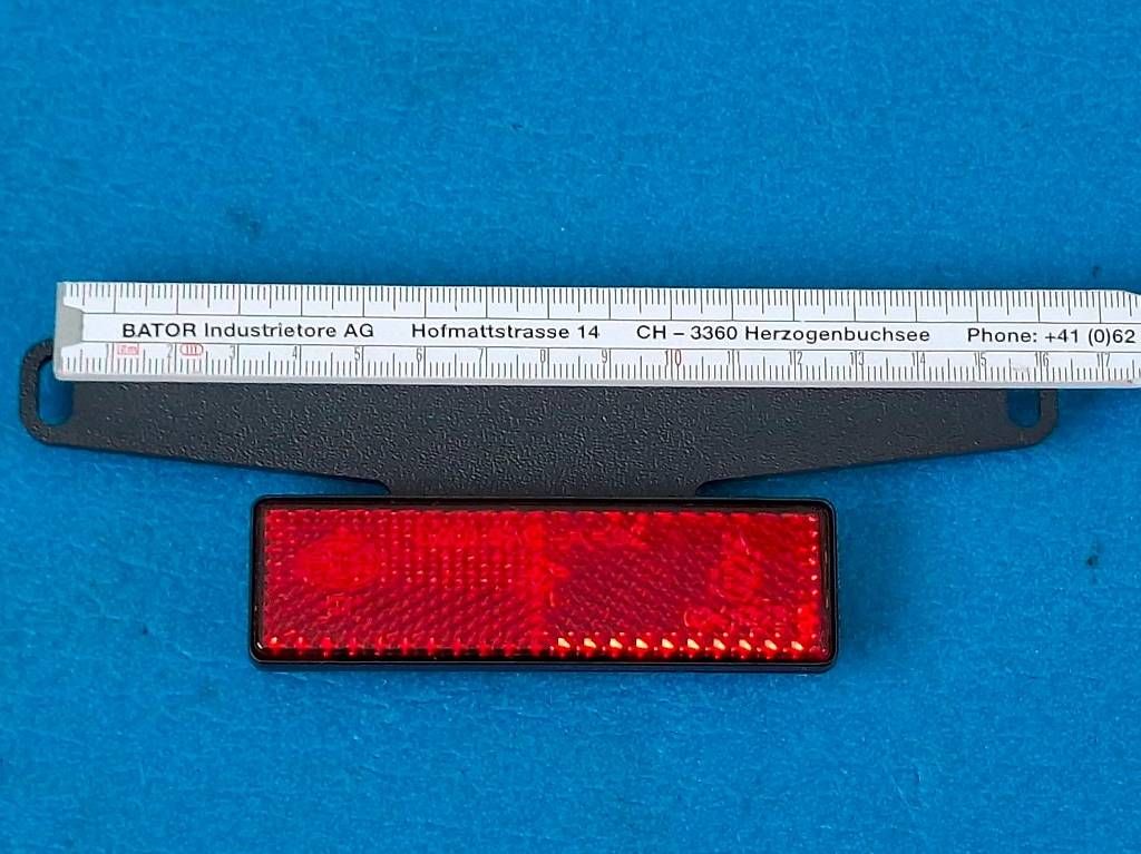 Alle Motorradersatzteile: Rückstrahler mit Halterung, Reflektor Motorrad "E3" DOT – Neu (gemäss Beschreibung) aus Schafisheim von Kef1 2