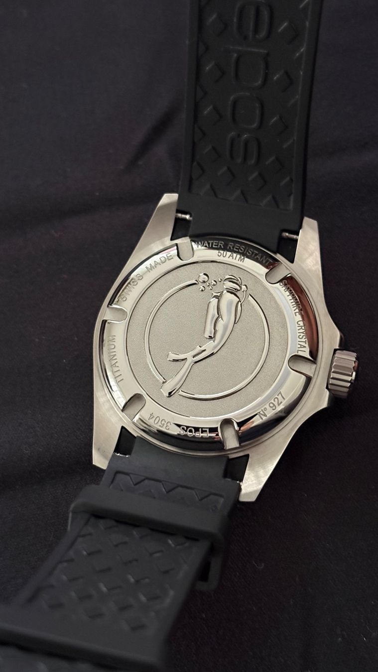 Epos Orologi: Epos Sport 3504 Diver Titanium Automatic – Nuovo (secondo la descrizione) da Gretzenbach venduto da Kaan0 2