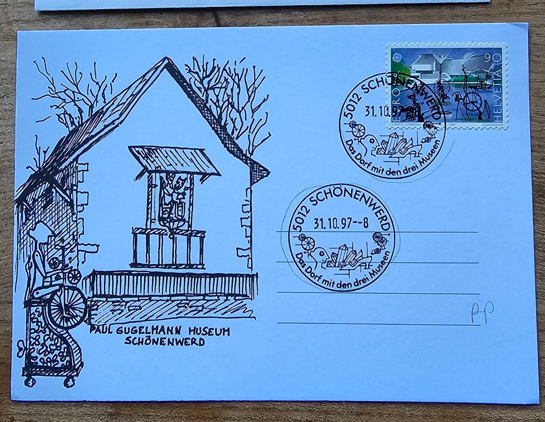 Tous les timbres: Sst Brief SCHÖNENWERD 31.10.97 – Neuf (Voir description) à Les Valettes par Nuba1