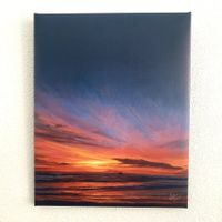 Kunstdruck auf Leinwand 40 x 50 cm