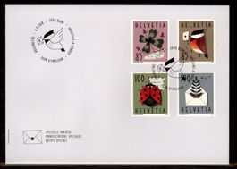 2018, FDC, Sondermarken Spezielle Anlässe (Nr. 1691–1694)