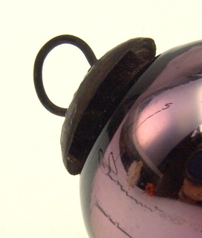 Tutte le decorazioni: Weihnachtskugel Glaspendel Biedermeier Stil massiv Glas – Usato da Langenthal venduto da Antik_Huesli 2
