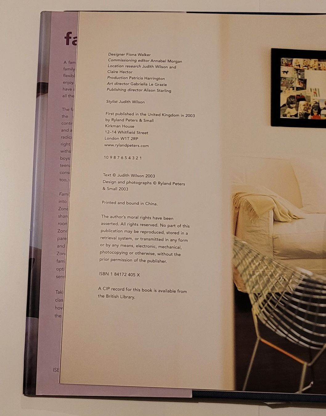Bücher: Family Living – Gebraucht aus Zürich von Avd 3