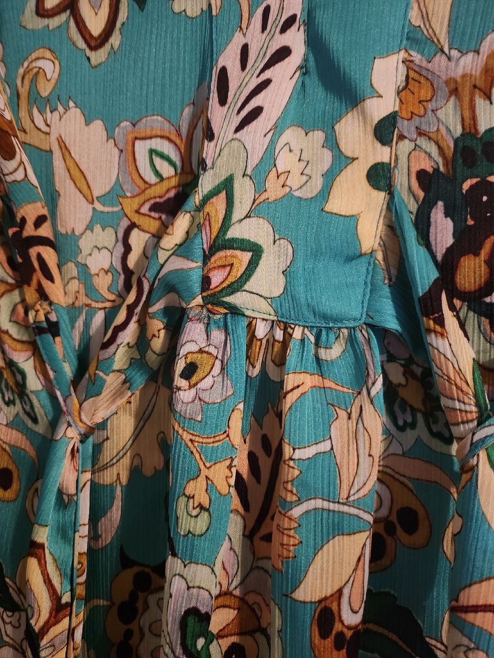 Zara Camicette: Zara Bluse Boho Türkis Grösse XS – Nuovo (secondo la descrizione) da Basel venduto da lucyia 2