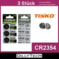 Tinko CR2354 Knopfzellenbatterie - 3 Stk.