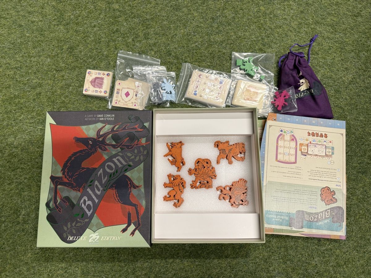 Giochi: Blazon Brettspiel - KS Edition – Usato da Zürich venduto da cpthamandeggs 2