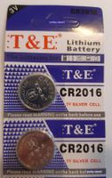 NEU 2x CR 2016 LITHIUM Batterien 3 Volt