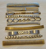 Uhrenarmbänder Set 10 Stück gemischt gebraucht