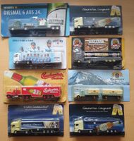 8 Camions miniatures bières Warsteiner Budweiser Breznak OVP
