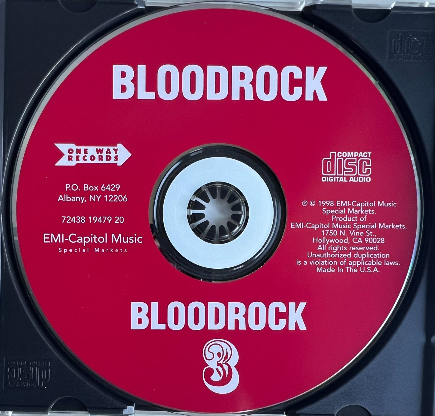 CD: BLOODROCK / Bloodrock 3 – Usato da Bischofszell venduto da kustavi 2