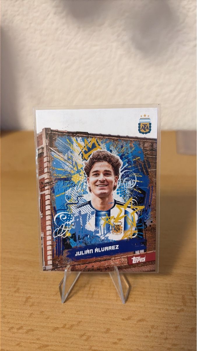Topps Sammelbilder & Trading cards: Carte Topps Julian Alvarez – Neu (gemäss Beschreibung) aus la chaux-de-fonds von swann88