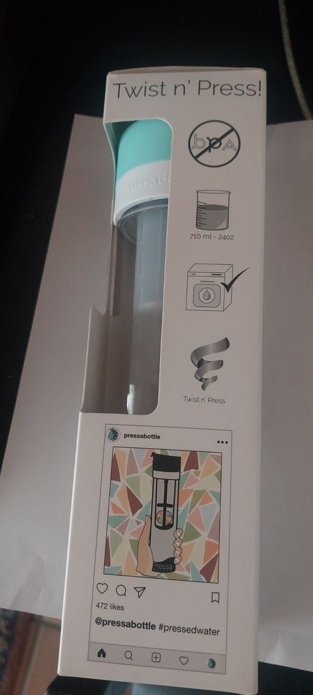 Altro in Stoviglie & Bicchieri: Pressa Bottle Squeeze System Wasserflasche mit Fruchtgeschma – Nuovo e nell'imballaggio originale da Quartino venduto da matepetra 4