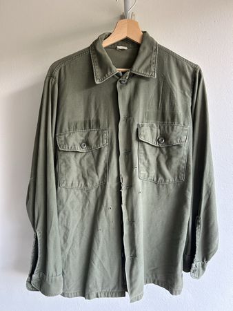 VINTAGE OG-107 MILITÄRHEMD AUS 1972