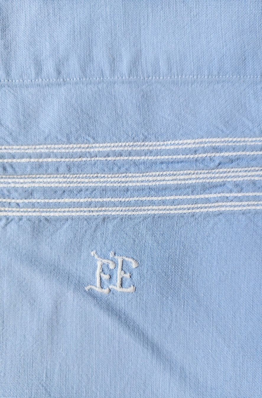 Bettwäsche: Leintuch, Oberleintuch , 100% Baumwolle – Gebraucht aus Basel von Sweet-Yarns01 1
