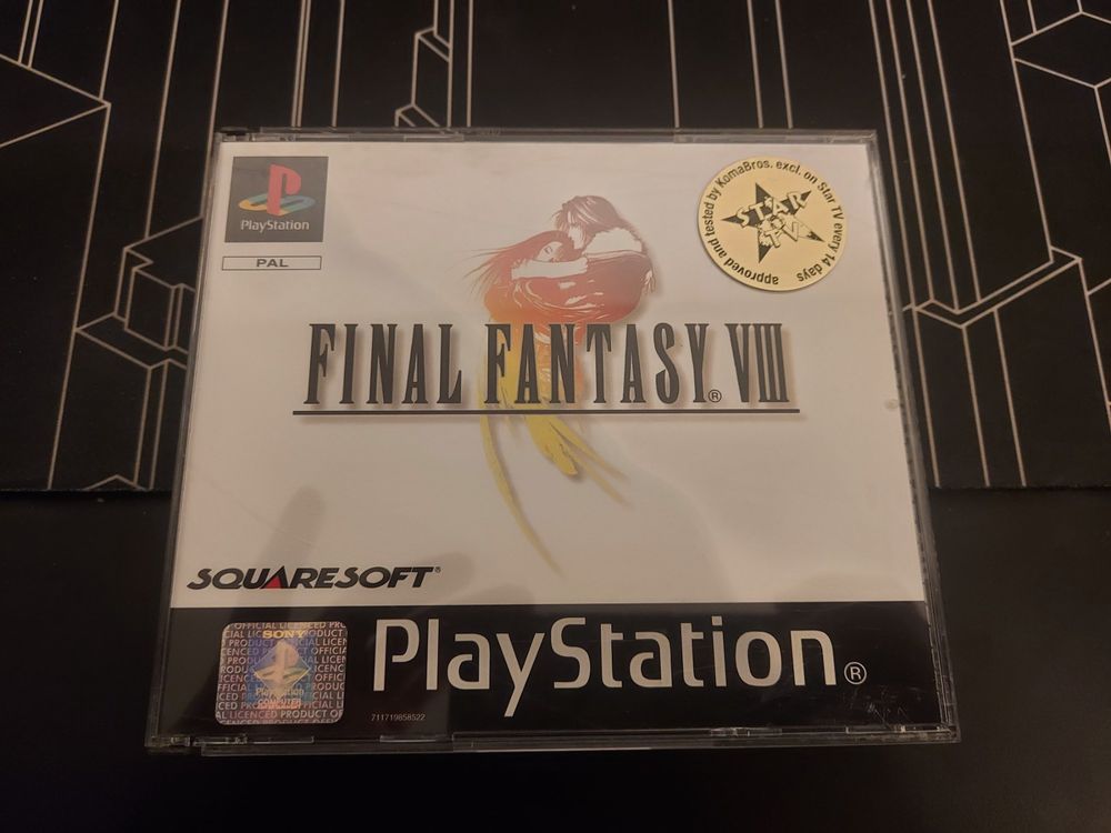 Final Fantasy Viii 8 Première Impression Black Label Sony