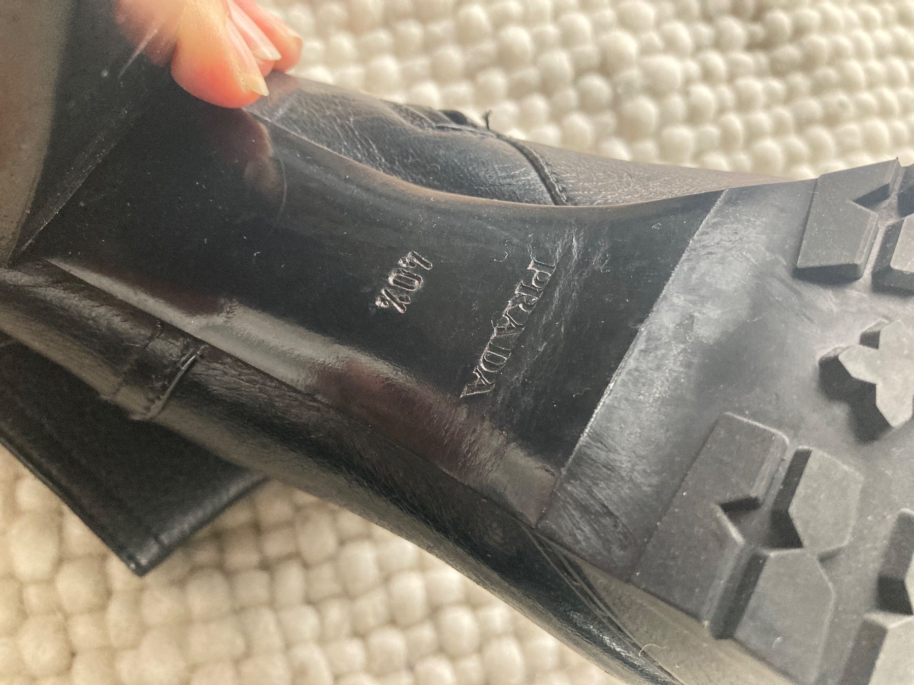 Prada Scarpe da donna: Prada Plateau Stiefeletten – Usato da Richterswil venduto da MiHaPa 2