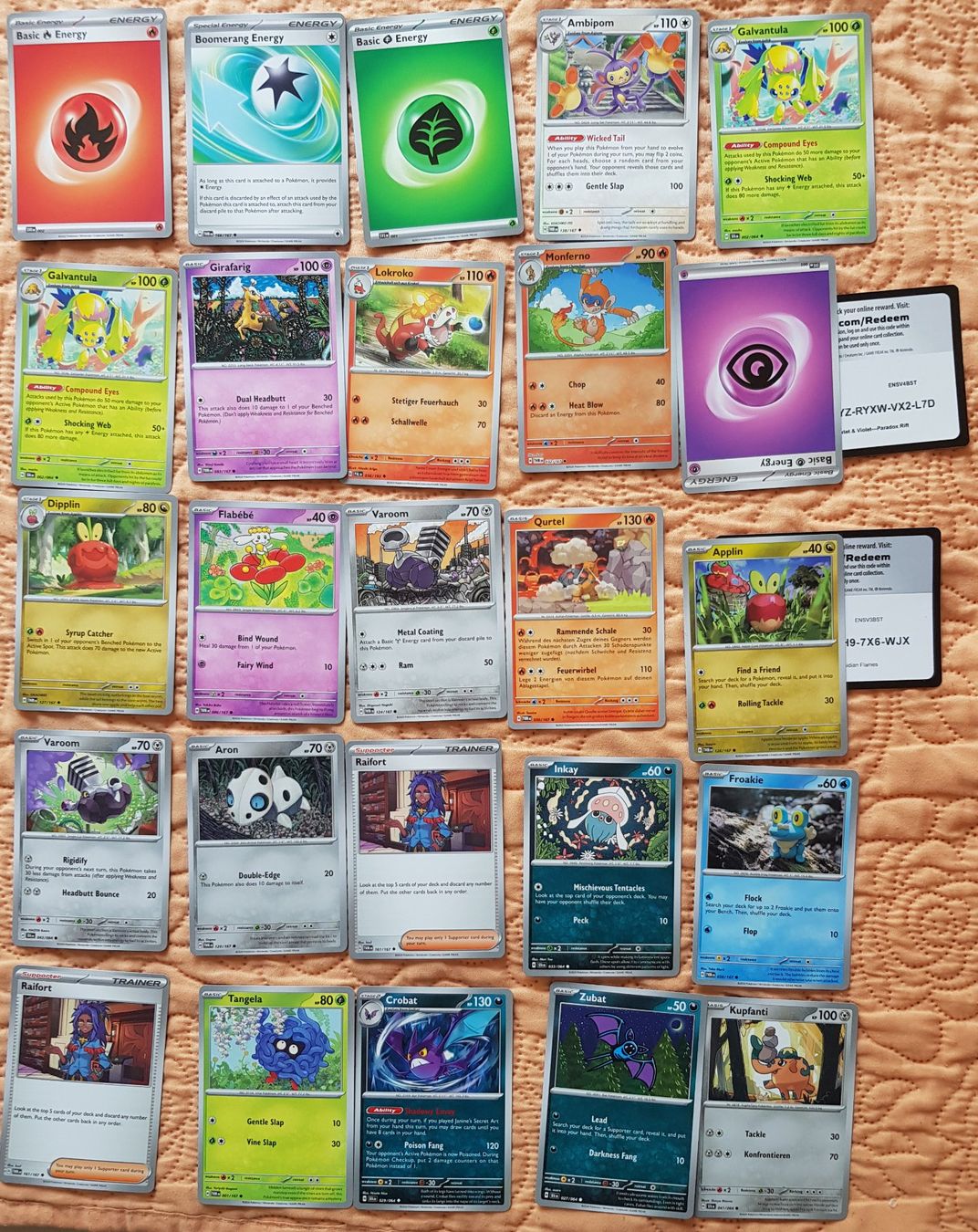 Pokémon Sammelbilder & Trading cards: 30 Pokemon Sammelkarten Diverse – Gebraucht aus Thun von Shame