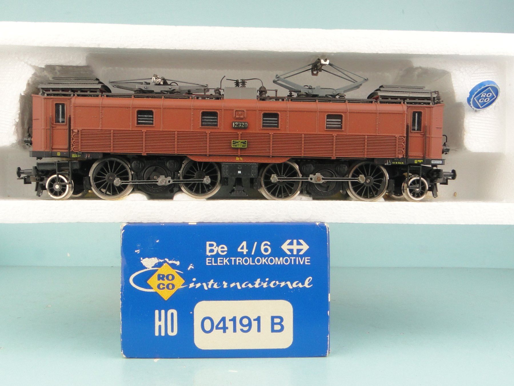 Roco Modelleisenbahnen: Roco 4191 B Be 4/6 braun – Gebraucht aus Bülach von cann11 2