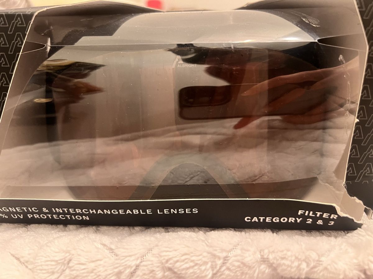 Sci: Albright Skibrille – Nuovo e nell'imballaggio originale da Zürich venduto da ann_qyk6