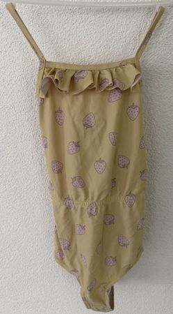 Badehose Mini A Ture Erdbeeren Gelb Grösse 134/140 