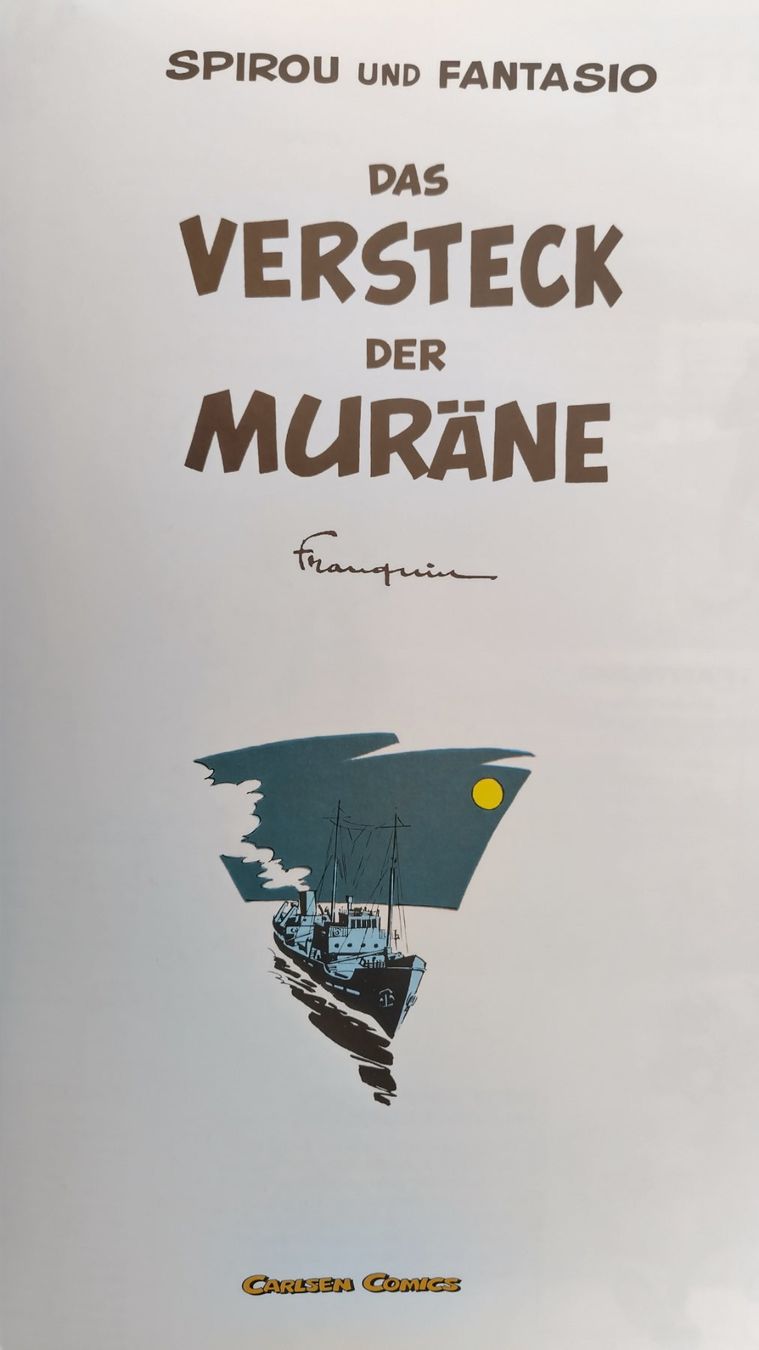 Fumetti: Spirou Band 7 / Das Versteck der Muräne / Softcover – Usato da Bellach venduto da JingleJerry 2