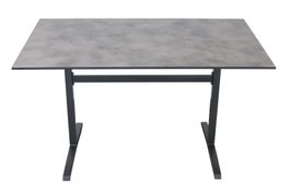 Gardeko HPL Gartentisch 130x80 Klapptisch 80x130 Bistrotisch