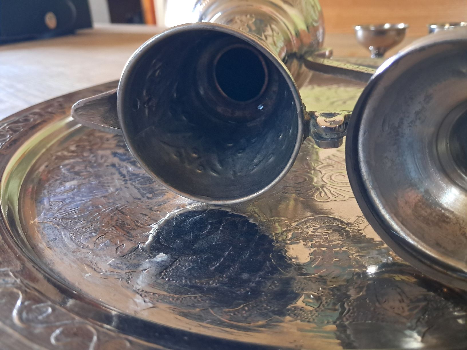 Services de table: Versilbertes Mocca-Service Set, oder Zamzam Set – D'occasion à Adlikon b. Andelfingen par Kraemse 7