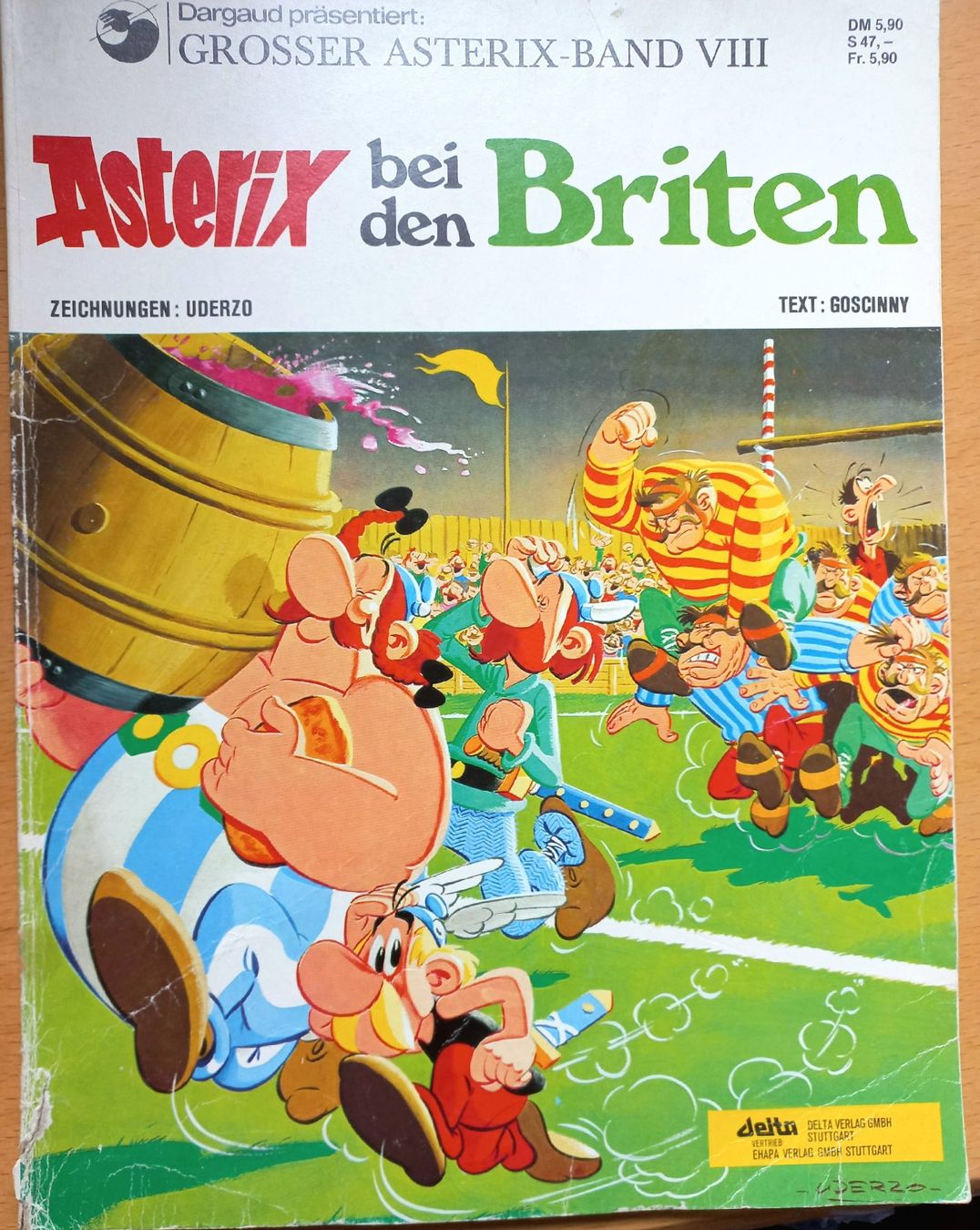 Fumetti: Comic - Asterix VIII - bei den Briten – Usato da Niederuzwil venduto da lubimaja