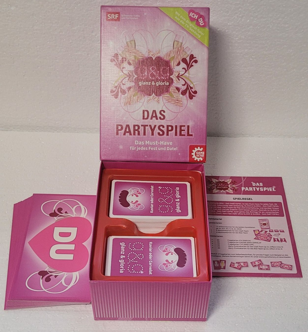 Giochi: Glanz & Gloria - Das Partyspiel – Nuovo (secondo la descrizione) da Dübendorf venduto da win_d97m