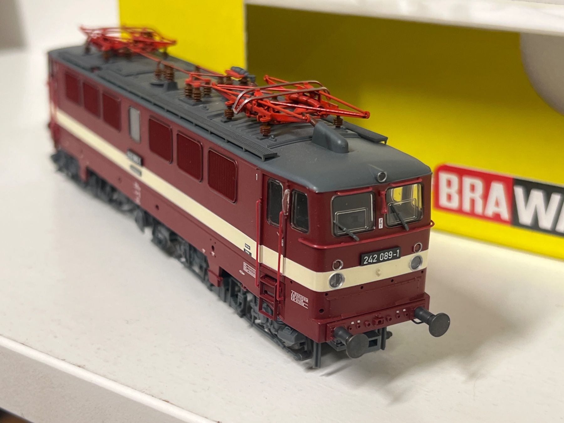 Brawa Modellini di ferrovie: Brawa DR 242 H0/AC 0231 – Nuovo e nell'imballaggio originale da Geroldswil venduto da TopTrain54 4