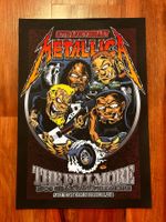 Metallica Poster Fillmore 30th anniversary 10.12.2011