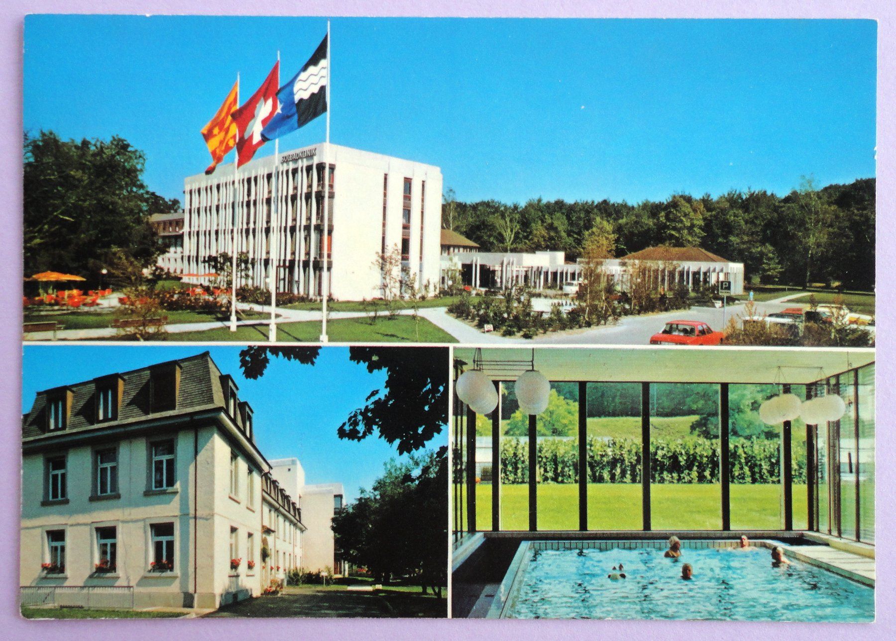 Cartoline postali: Solbadklinik Rheinfelden – Usato da Fétigny venduto da Billy2miny