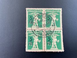 Zumstein Nummer 181 4 er Block Vollstempel Baden