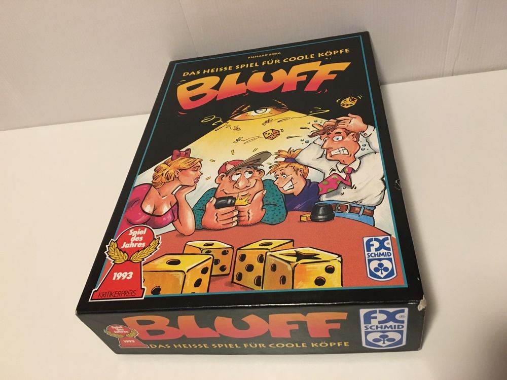 BLUFF Spiel von F. X. Schmid 1993 Kaufen auf Ricardo