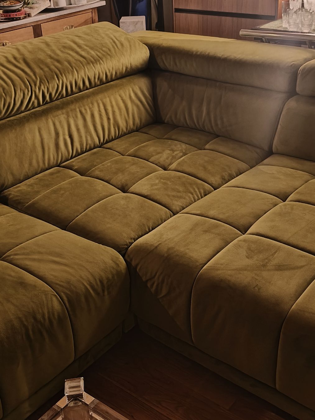 Sofas: Sofa "Moderna" Dunkelgrün  – Gebraucht aus Zwingen von inf_2blh 1