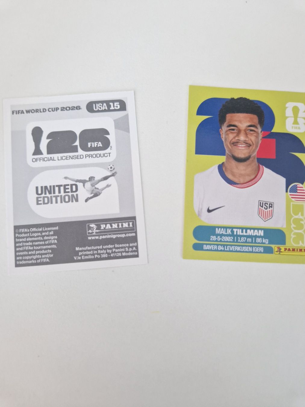 Panini Sammelbilder & Trading cards: Panini Sticker USA15 – Neu (gemäss Beschreibung) aus Stüsslingen von white_angel86
