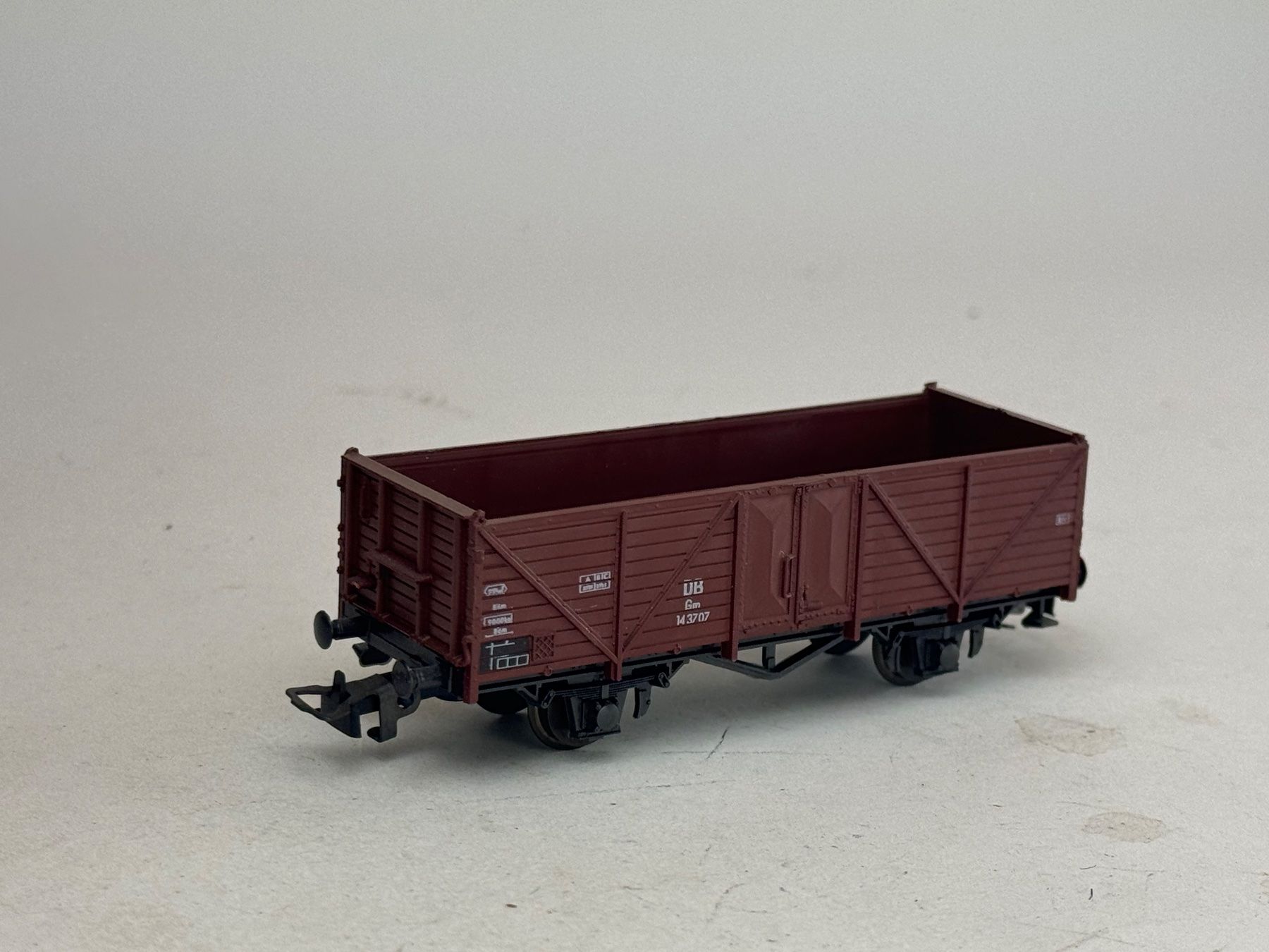 Jouef Modelleisenbahnen: EX- Roco Hochbord Güterwagen – Gebraucht aus Elm von Wikmtz