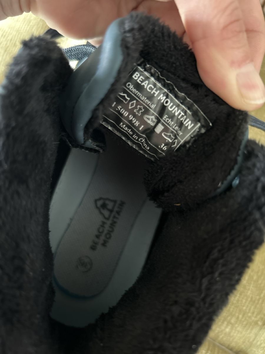 Scarpe da uomo: Beach Mountain Winterschuhe, 36 – Usato da Baar venduto da Reddot 3