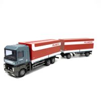 Anhängerzug Planzer Renault Vitrinenmodell 1:87