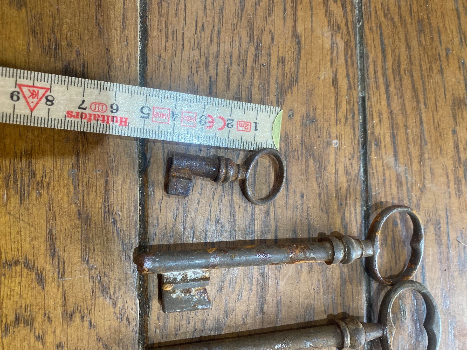 Chiavi: Lot clé clef ancienne 3-12cm R – Usato da Lajoux JU venduto da Briard0 4