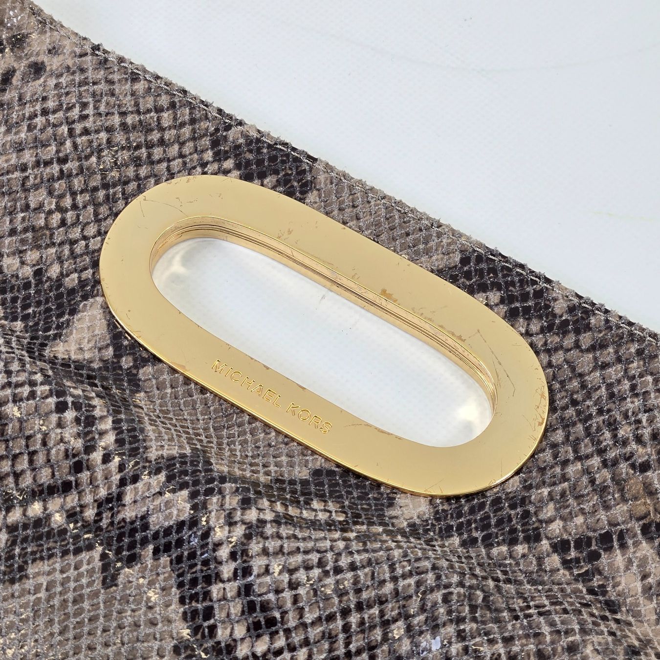 Michael Kors Taschen für Damen: MICHAEL KORS Clutch Phyton – Gebraucht aus Zürich von Foxxy365 2