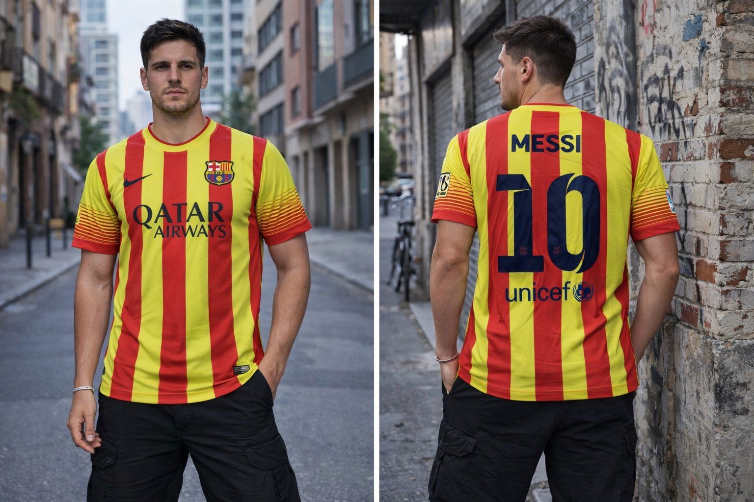 Leibchen & Hosen: Maillot Messi Barça 10 saison 2013/2014 – Gebraucht aus Lausanne von SwissFootballShirt
