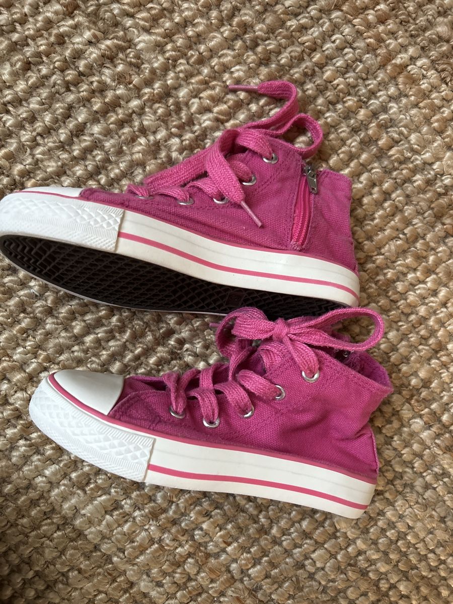 Scarpe per ragazze: Pinke Kinder-Sneakers, Gr. 29 – Usato da Dottikon venduto da cimar 1
