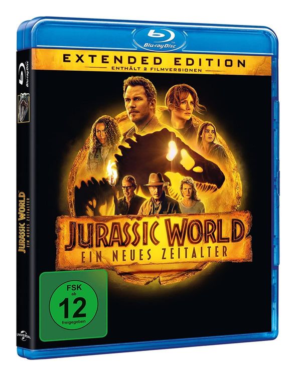 Jurassic World: Ein Neues Zeitalter (Blu-ray) Inkl. Extended | Kaufen ...