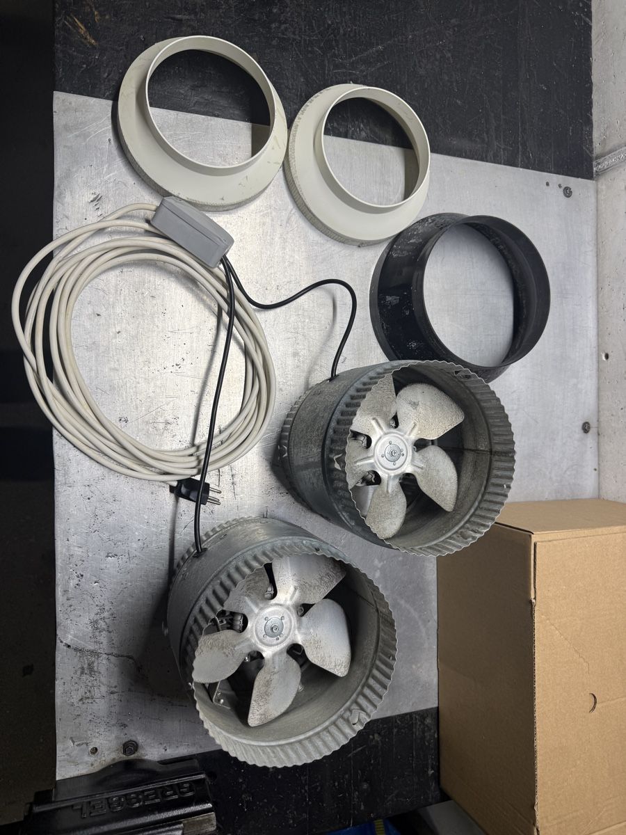 Ventilateurs: Deux ventilateurs industriels  – D'occasion à Choex par Adri27000 2