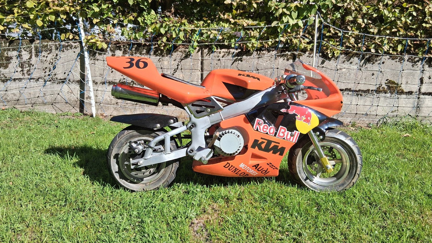 KTM Mini Bike: Pocket Bike KTM Design – Usato da Wolfenschiessen venduto da Twostrokegarage