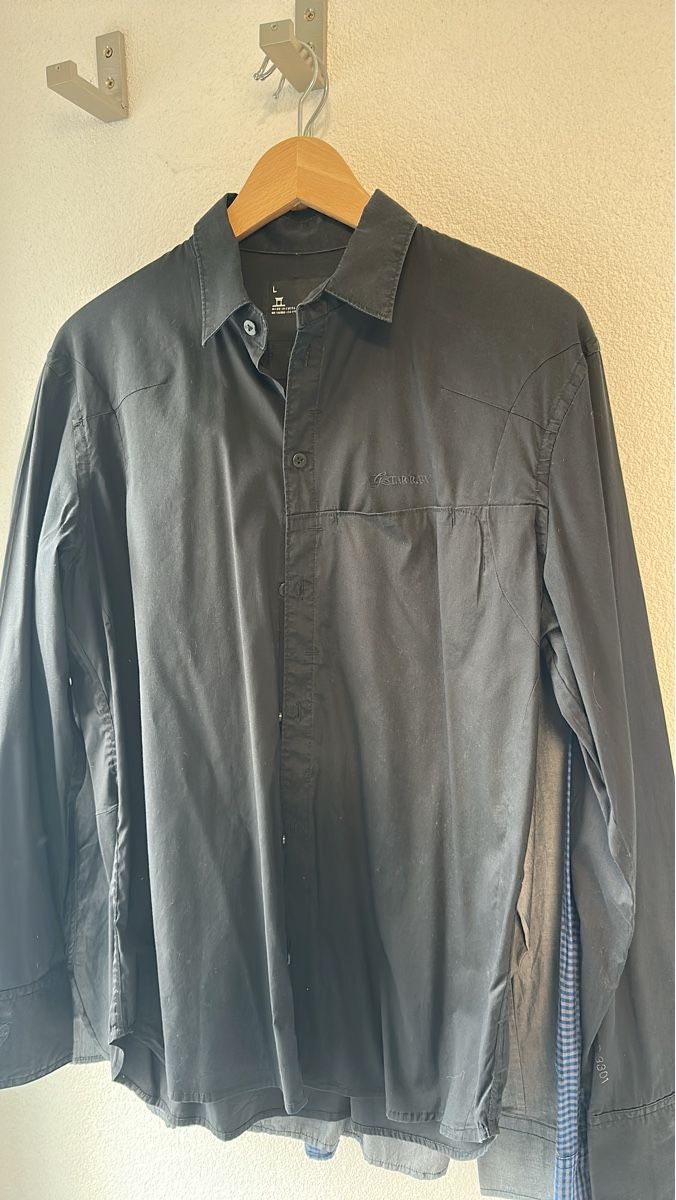 G-Star Camicie: G-Star Schwarzes Herrenhemd Grösse L – Usato da Duggingen venduto da MitchJ86